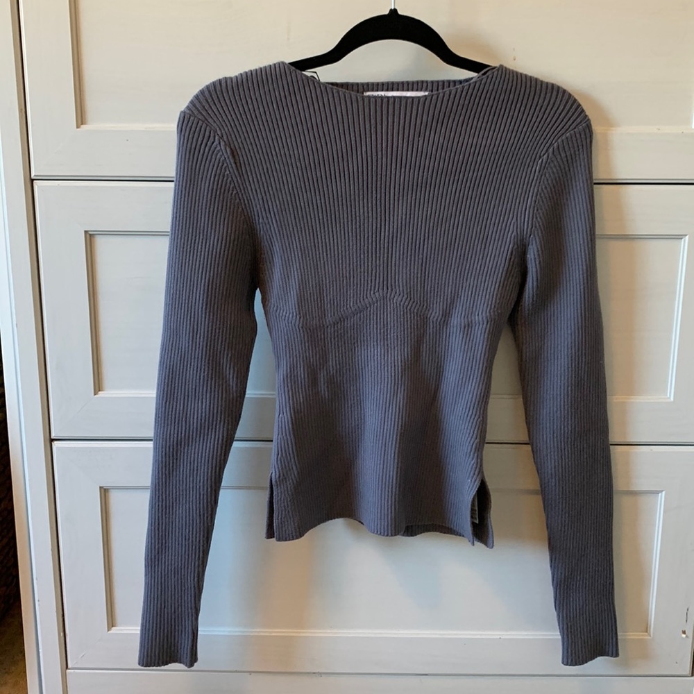 Ribbed Harness Zara Sweater